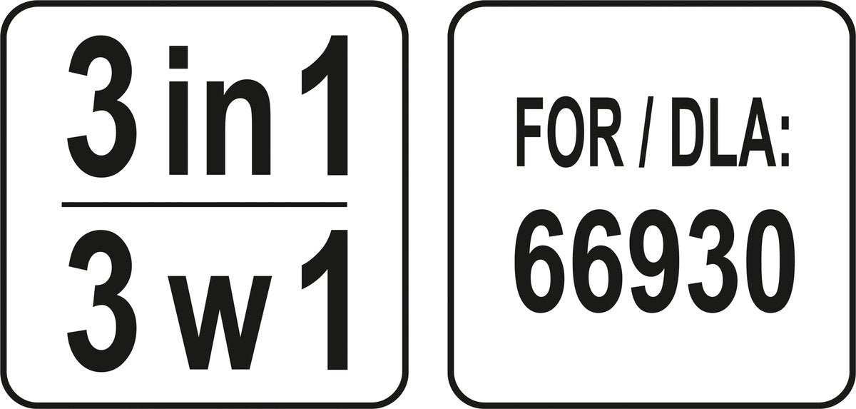 Filtras oro valytuvui 66930 | 3 in 1 (66931)