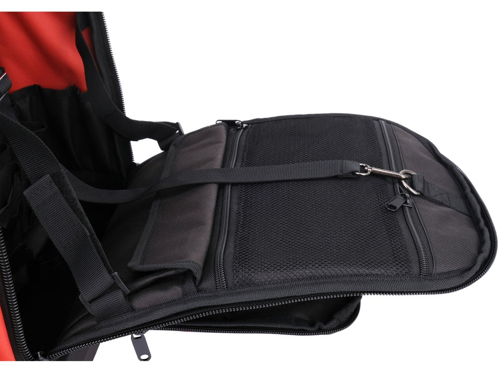 Kuprinė 370x230x570 mm | su ratukais | teleskopinė rankena | kietas pagrindas (YT-74288)