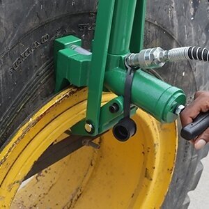 Kombinuotas padangų montavimo borto įrankis | hidraulinis | 10 t (CB202)