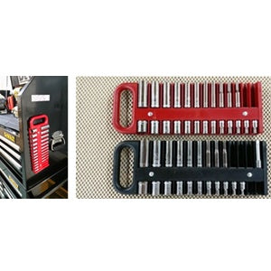 Magnetinis ilgų ir trumpų galvučių laikiklis iki 14 mm, 1/4" 26 vnt. (WA1003)