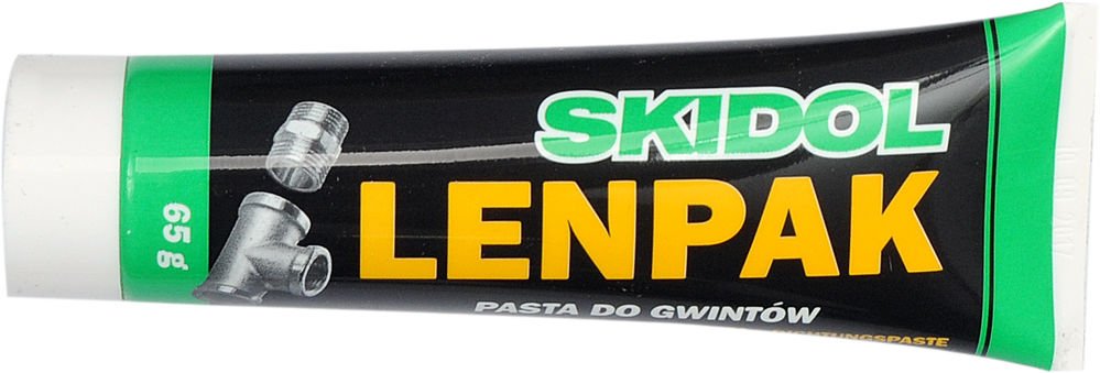 Santechninė sandarinimo pasta dujiniams ir vandens sriegiams 65g (86750)