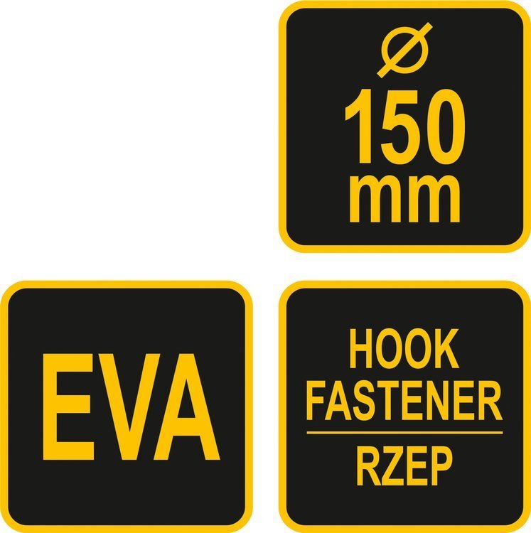 Padas velcro rankinis | 150 mm (07956)