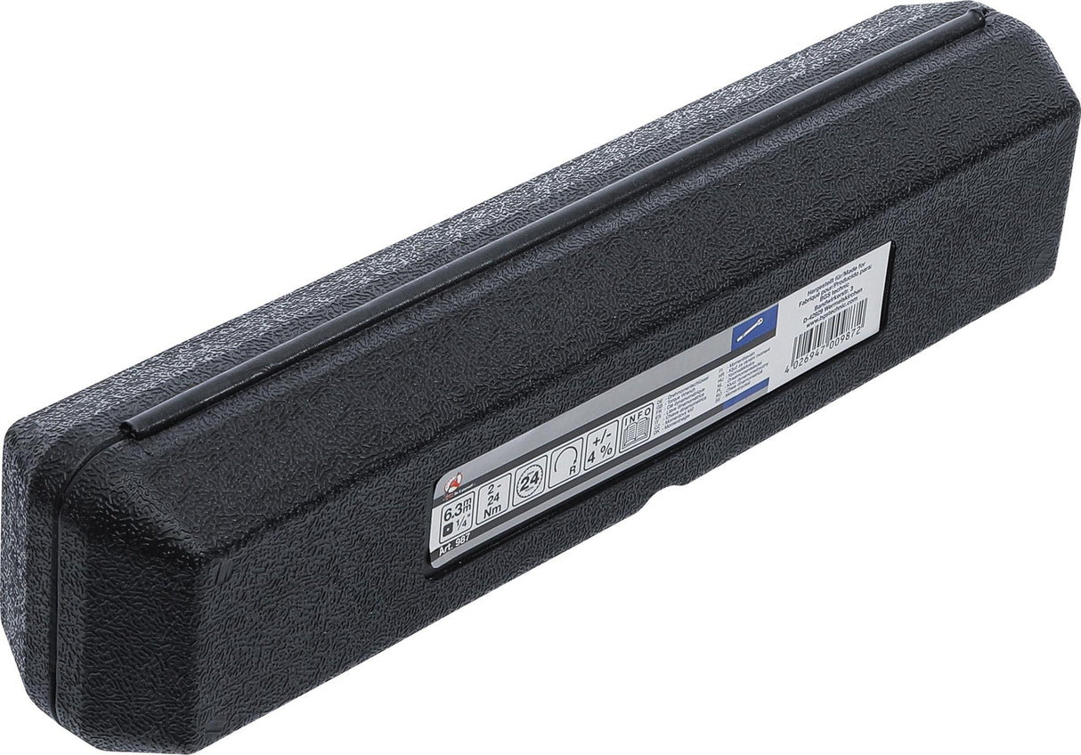 Dinamometrinis raktas | 6.3 mm (1/4") | 2-24 Nm (987)