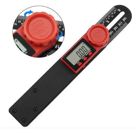 Daugiafunkcinis skaitmeninis ekranas T formos lanksti kampinė liniuotė (TAR6)