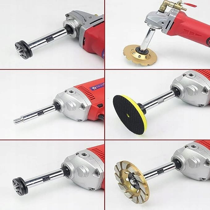 Ilgintuvų rinkinys velcro padams | 75 / 100 / 125 mm | M14 | 3 vnt. (REB3)