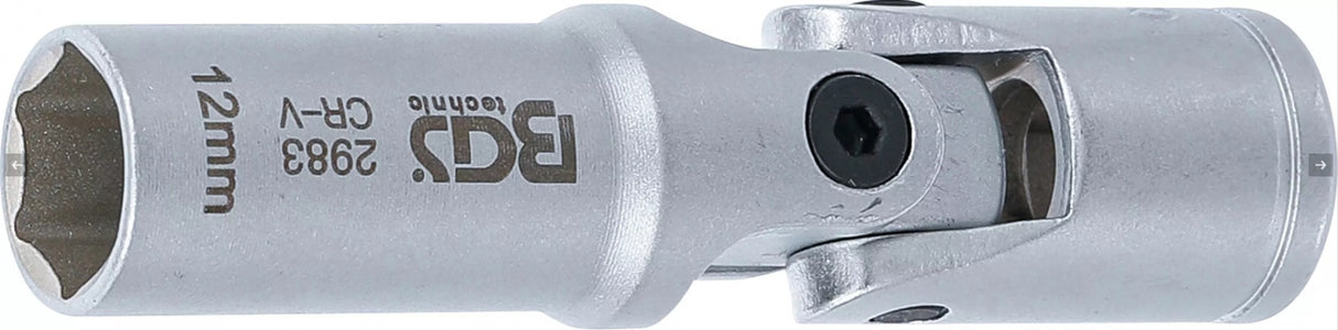 Galvutė kaitinimo žvakėms dvylikakampė šarnyrinė | 10 mm (3/8") | 12 mm (2983)