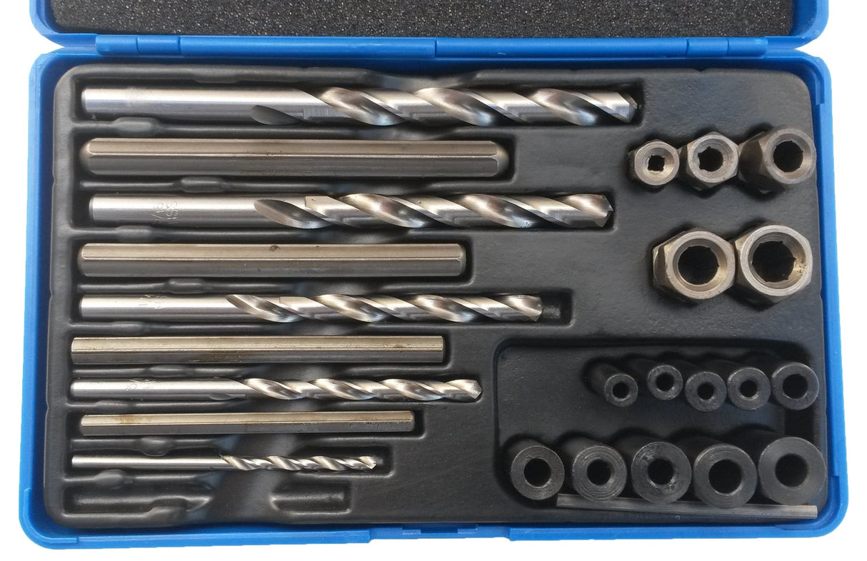 Užlūžusių varžtų išsukėjų/ištraukėjų rinkinys 25 vnt. (8462EP)