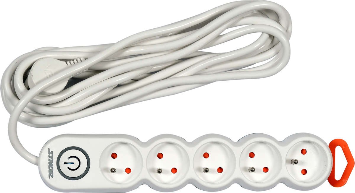 Elektrinis ilgintuvas | 5 lizdai | 1,5 mm2 | 5 m (72358)