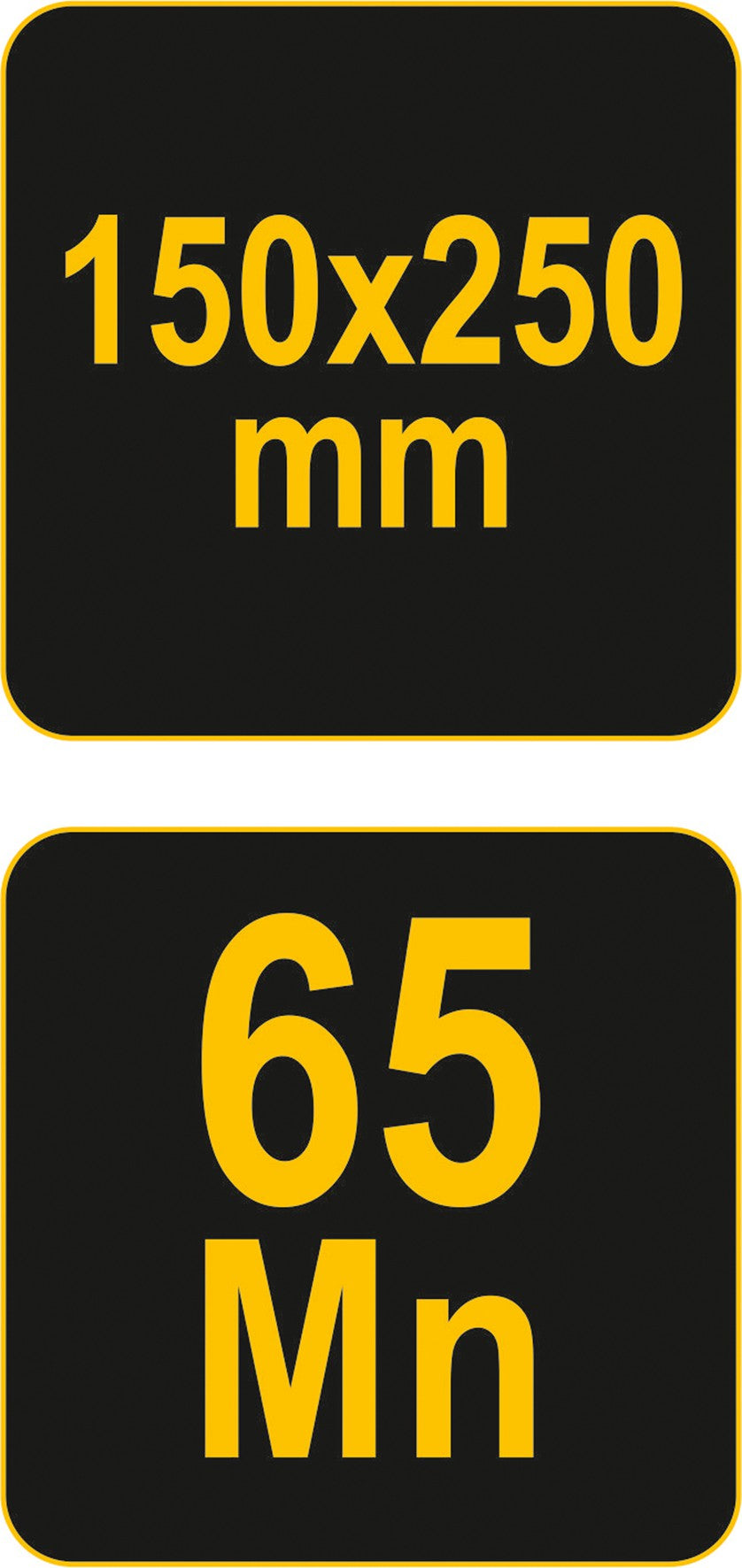 Geležtė betono gramdymui | L-250 X 150 mm (05773)