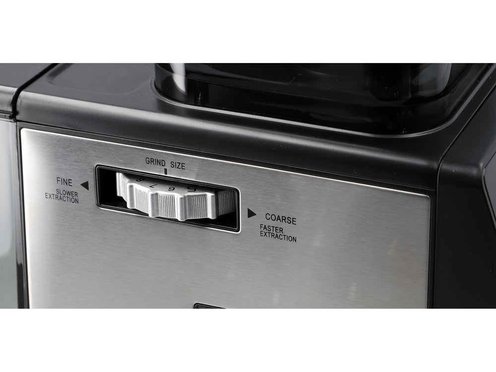 Slėginis kavos aparatas su pieno plakikliu ir kavos malūnėliu | 1350 W (68501)
