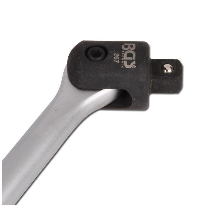 Rankena galvutėms vartomu galu | išorinis kvadratas 12,5 mm (1/2") | 610 mm (267)