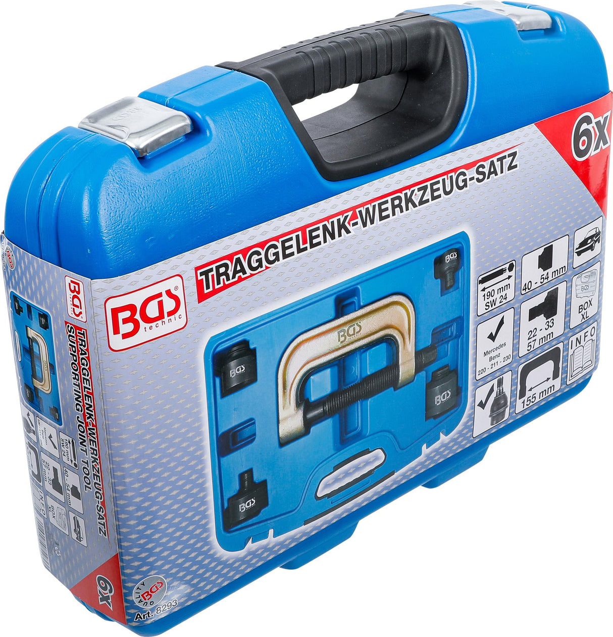 Įrankių rinkinys šarnyrų montavimui | Mercedes Benz (8293)