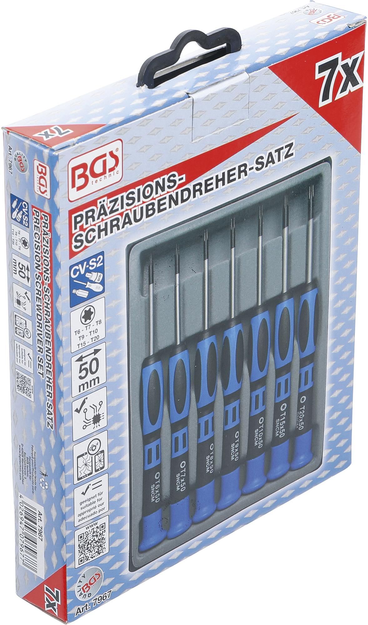 Atsuktuvų rinkinys | T-star (Torx) | 7 vnt. (7967)