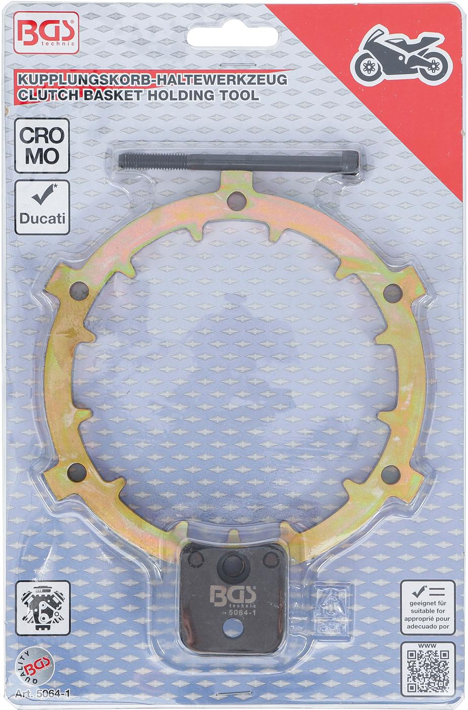 Sankabos krepšio laikymo įrankis | Ducati | Plieninė versija (5064-1)