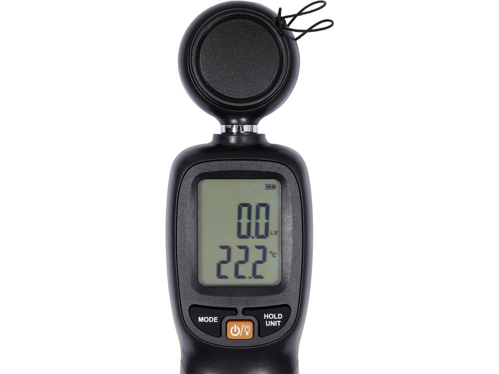 Šviesos intensyvumo ir aplinkos temperatūros matuoklis (81713)