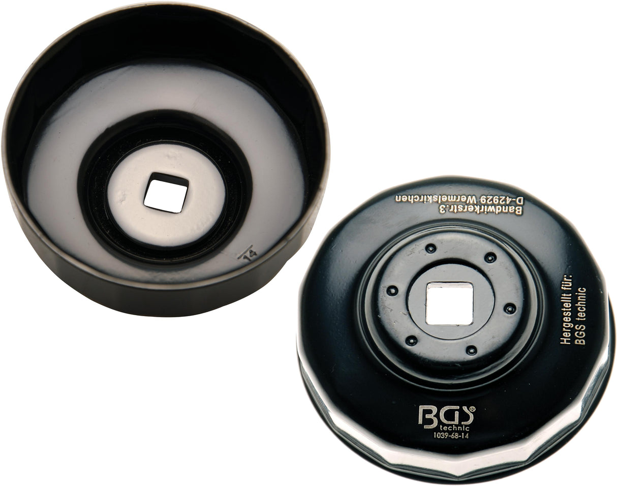 Lėkštelė tepalo filtrui | 14 kampų | Ø 68 mm | Ford, Mazda, Subaru (1039-68-14)