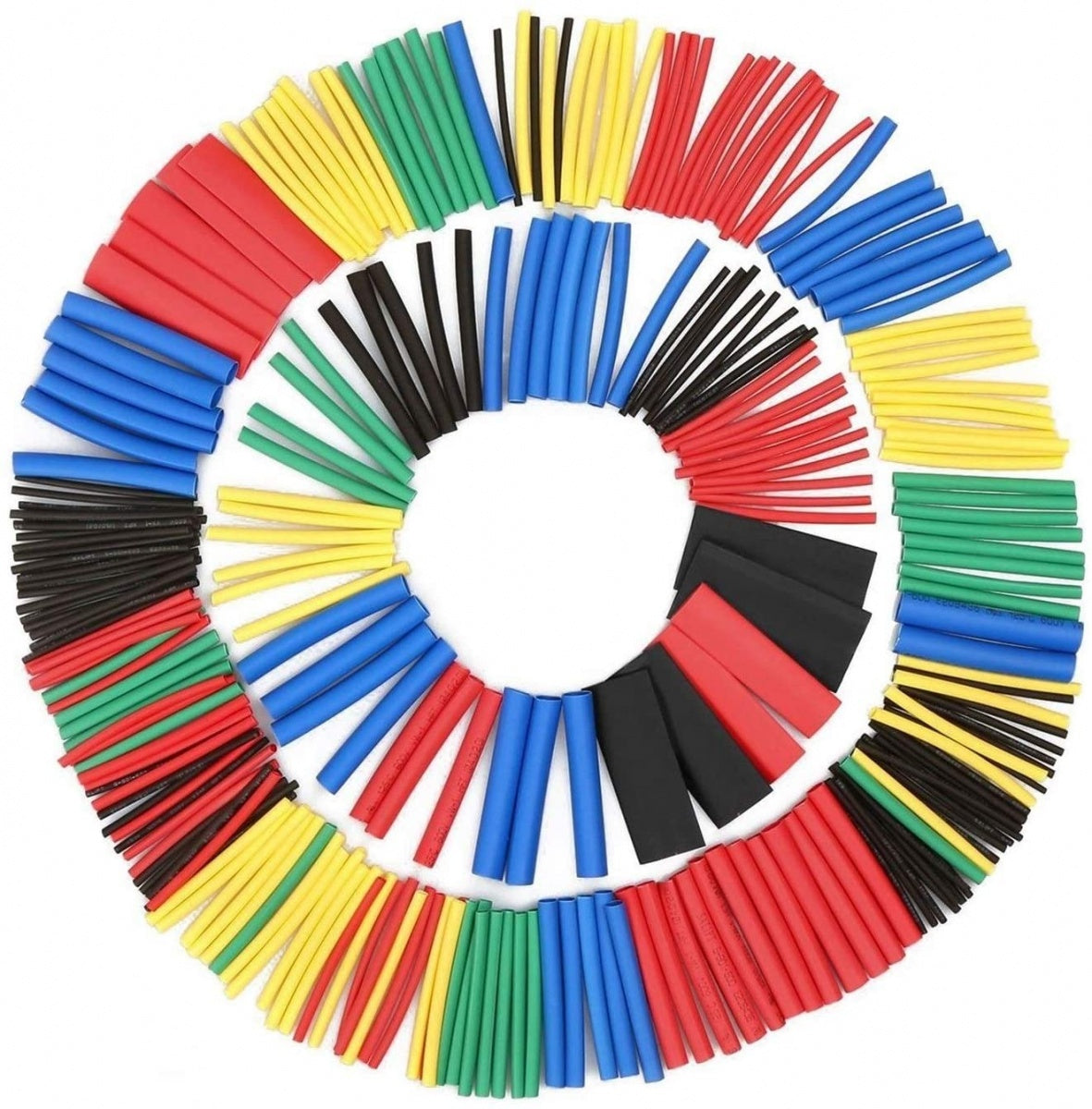 HEAT SHRINK TUBING ASSORTMENT | COLORED | 560 PCS. (SK01143)