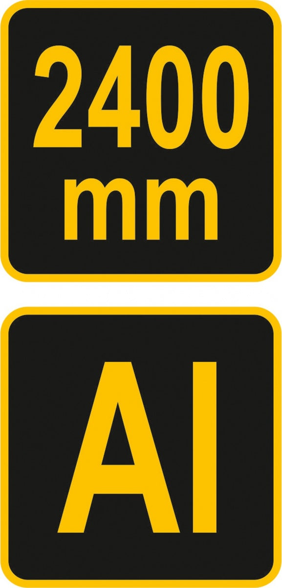 Spaustuvai F-tipo | Stambiems elementams | 2400 mm (38643)