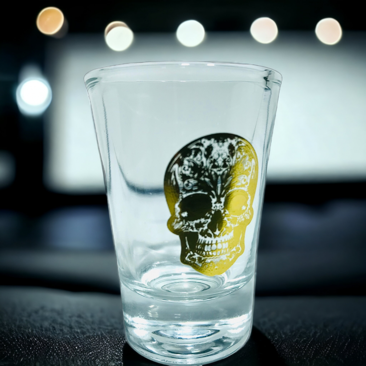 Stikliukas SKULL | 4.3x6.4CM | 40ML (64445)