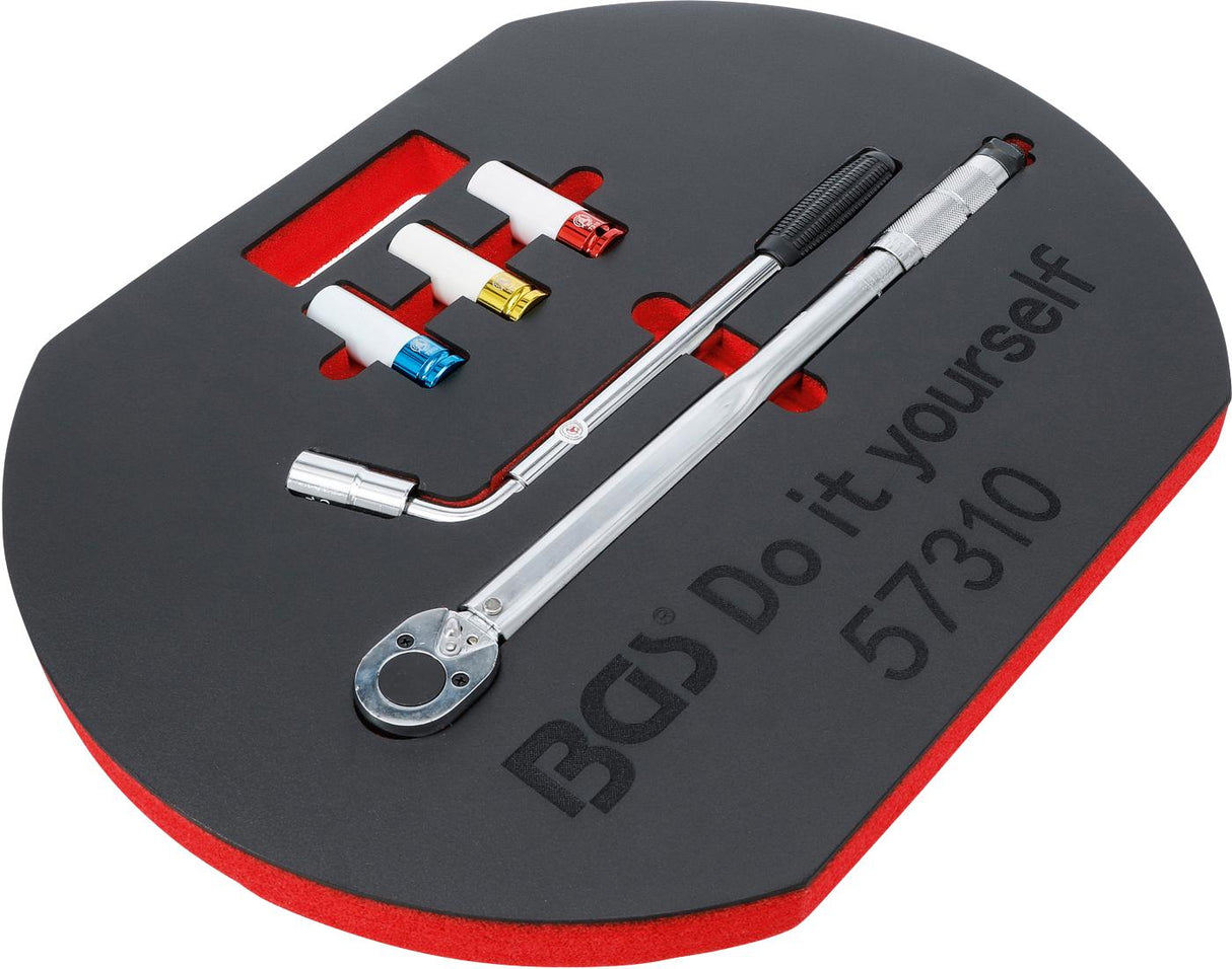 Įrankių rinkinys ratų keitimui | 5 vnt (57310)