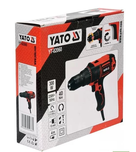 Gręžtuvas / suktukas | 40Nm / 300W (YT-82060)
