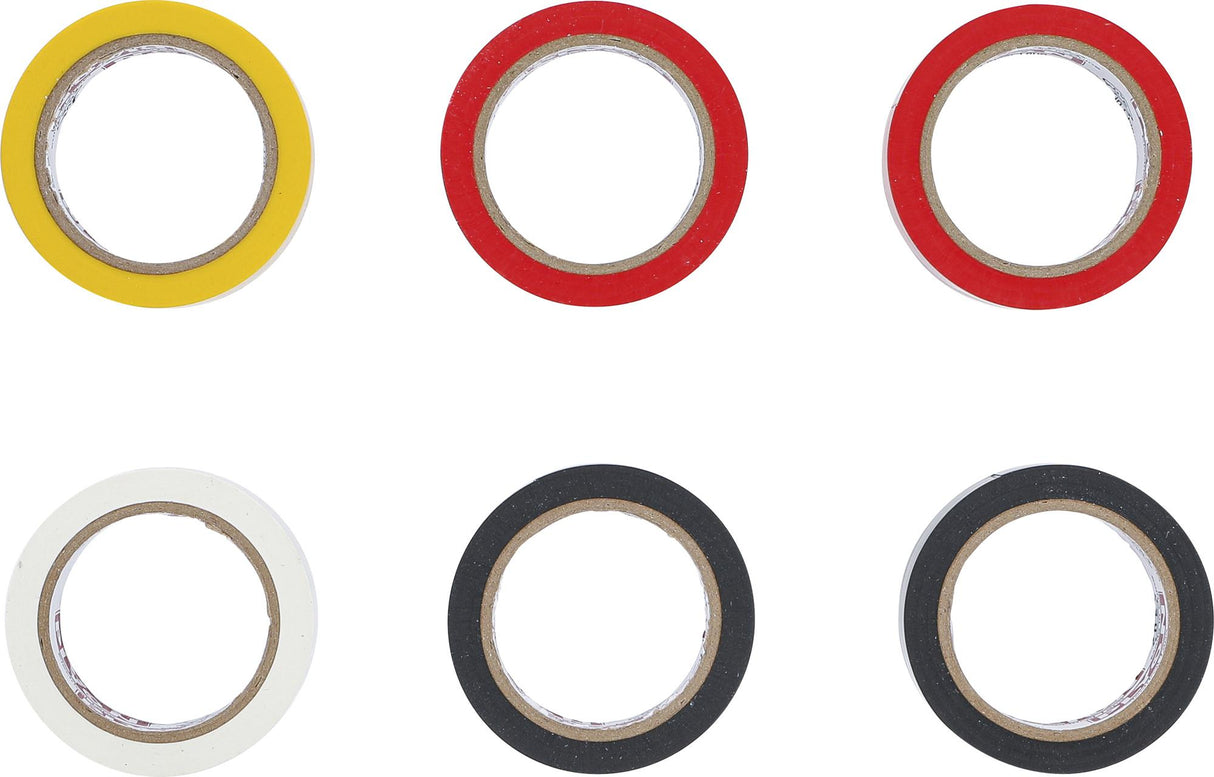 Izoliacinės juostos asortimentas | VDE | 6 vnt. (80836)