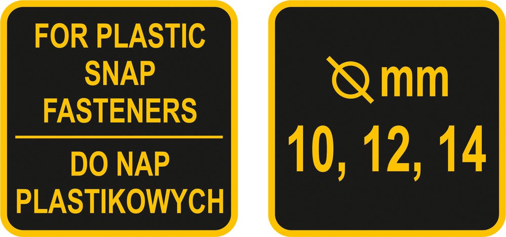 Įrankis odos, tekstilės, plastiko ir kt. presavimui 150 mm (76710)