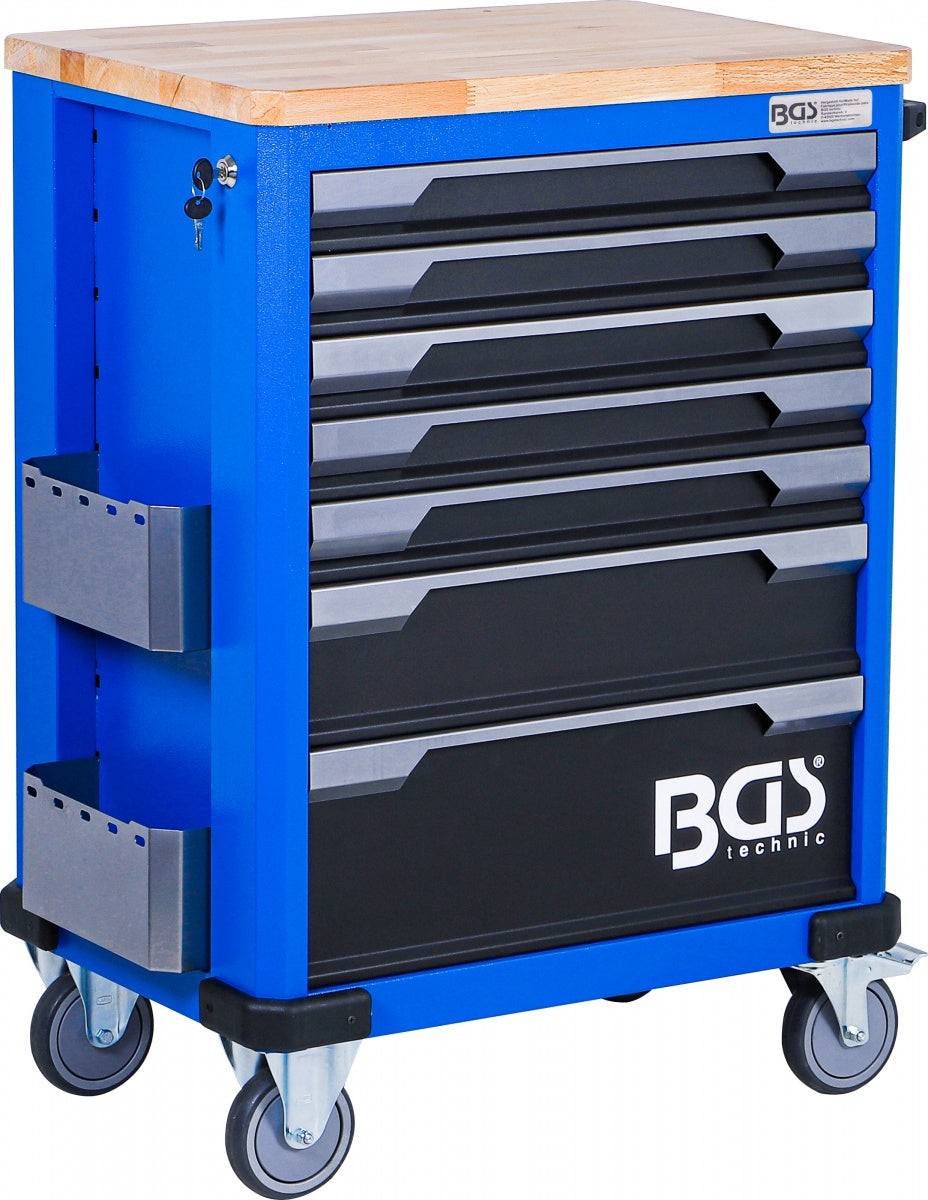 Tool cabinet on wheels | with tools | 7 drawers | 263 pcs (6066)