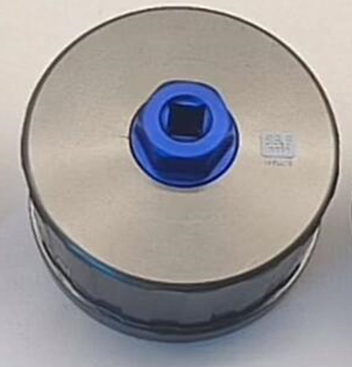 Tepalo filtro raktas | aliuminis | 90 mm P15 | 3.0L ir 5.0L Jaguar ir Land Rover (FW15A)