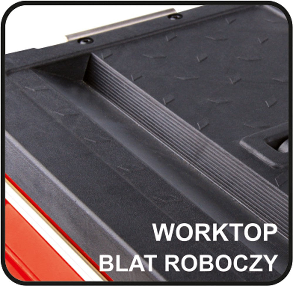 Įrankių dėžė su 2 stalčiais (YT-09107)