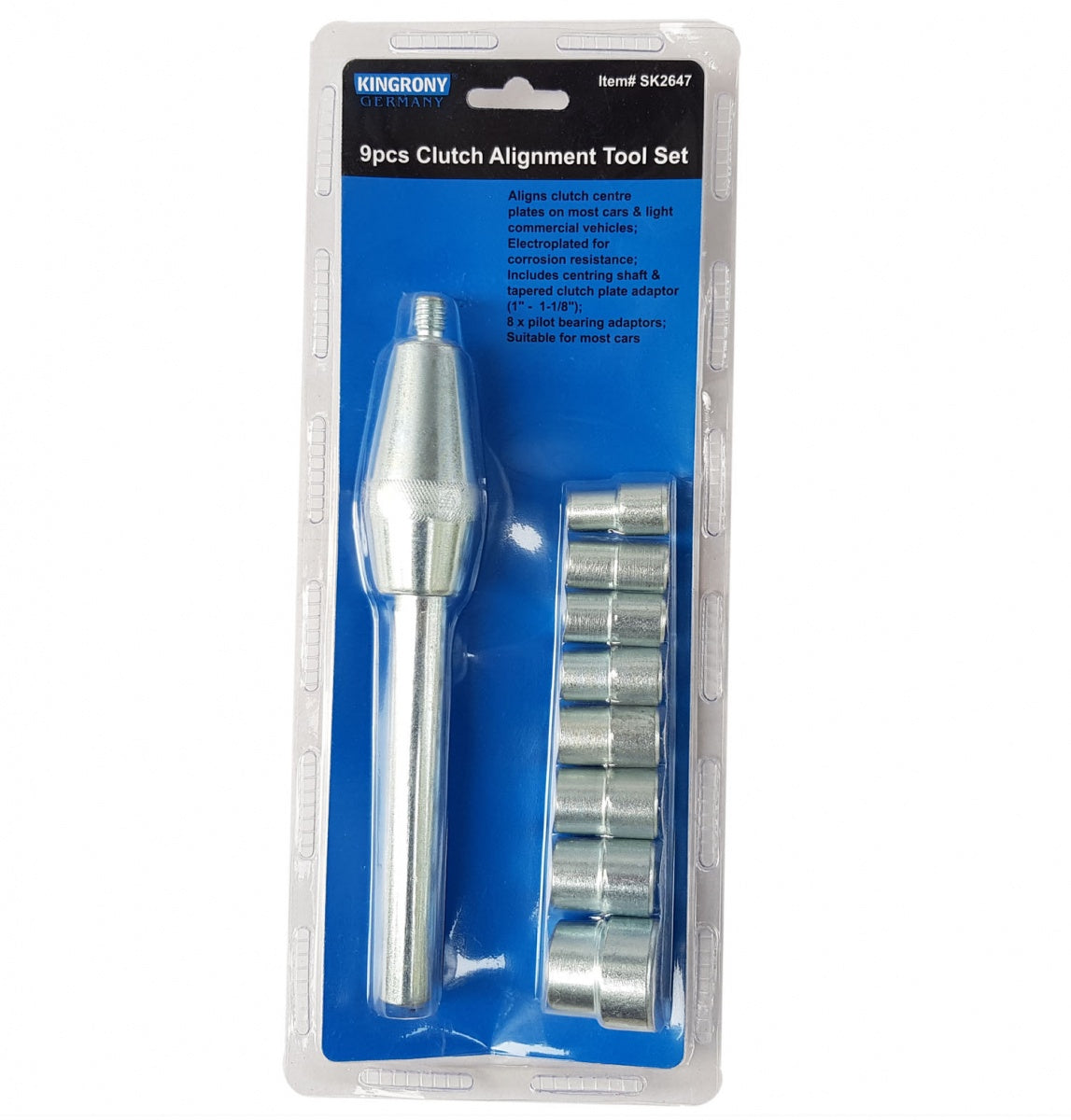 Sankabos centravimo komplektas | 9 vnt. (SK2647)