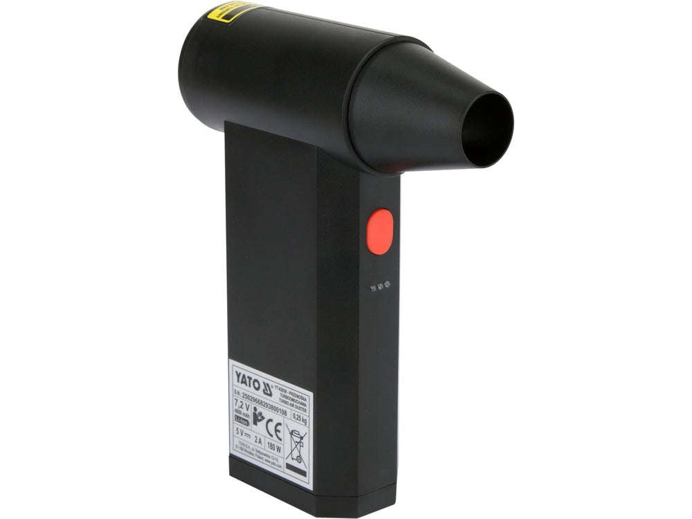 Belaidis turbopūtiklis mini | 135000 RPM (YT-82938)