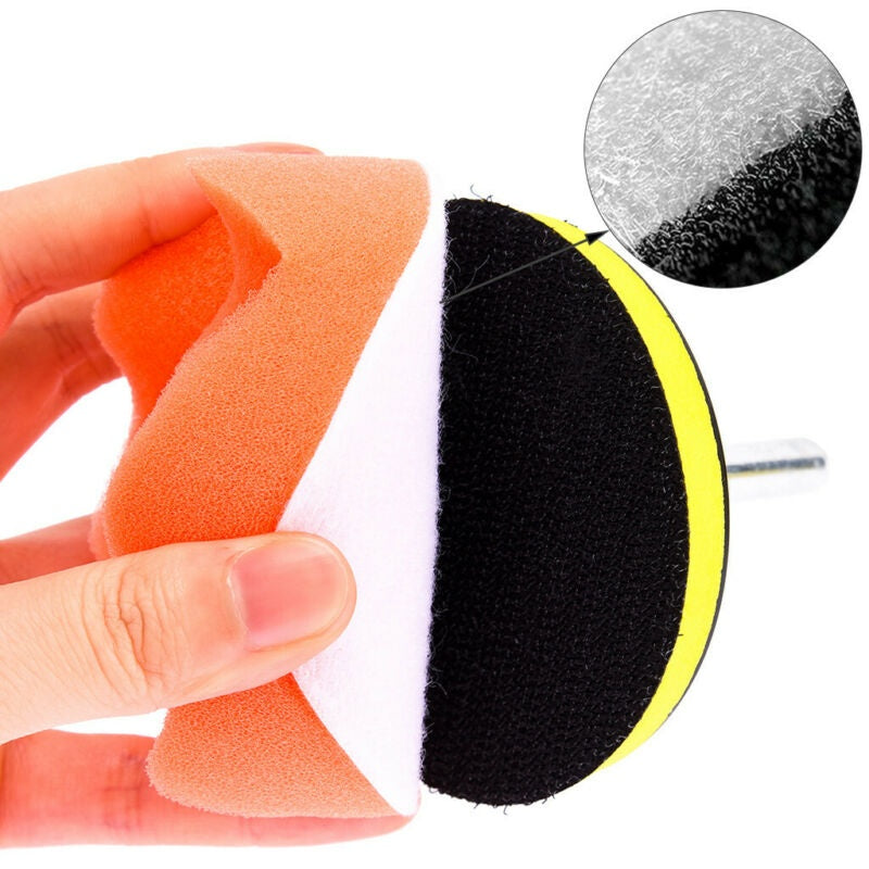 Poliravimo padų rinkinys | Ø 180 mm | 12 vnt. (BK1006)