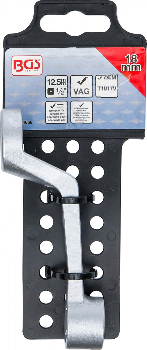 Ratų posvyrio kampo reguliavimo raktas | VAG | 18 mm (74666)