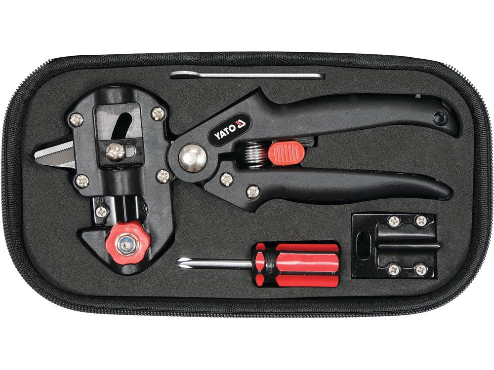 Sekatorius | medžiams, krūmams, vynmedžiams skiepyti bei tiksliai pjauti (YT-88505)