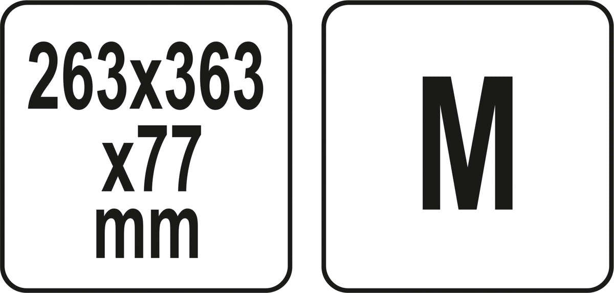 Dėžė smulkiems daiktams M | sisteminė (YT-09182)