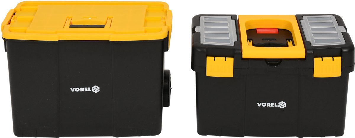 Dėžė įrankiams su ratukais | 2-jų dalių (78731)