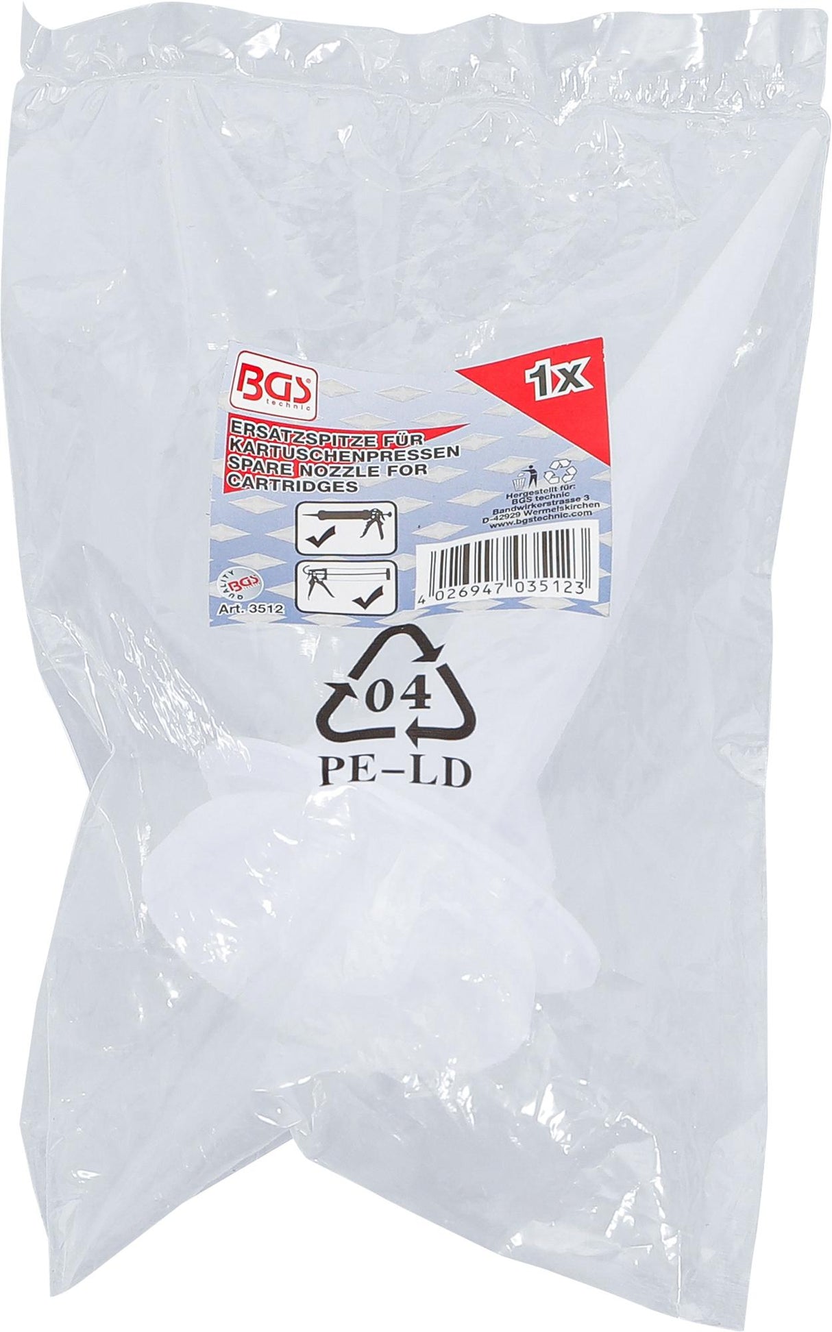 Antgalis silikono pistoletui (3512)