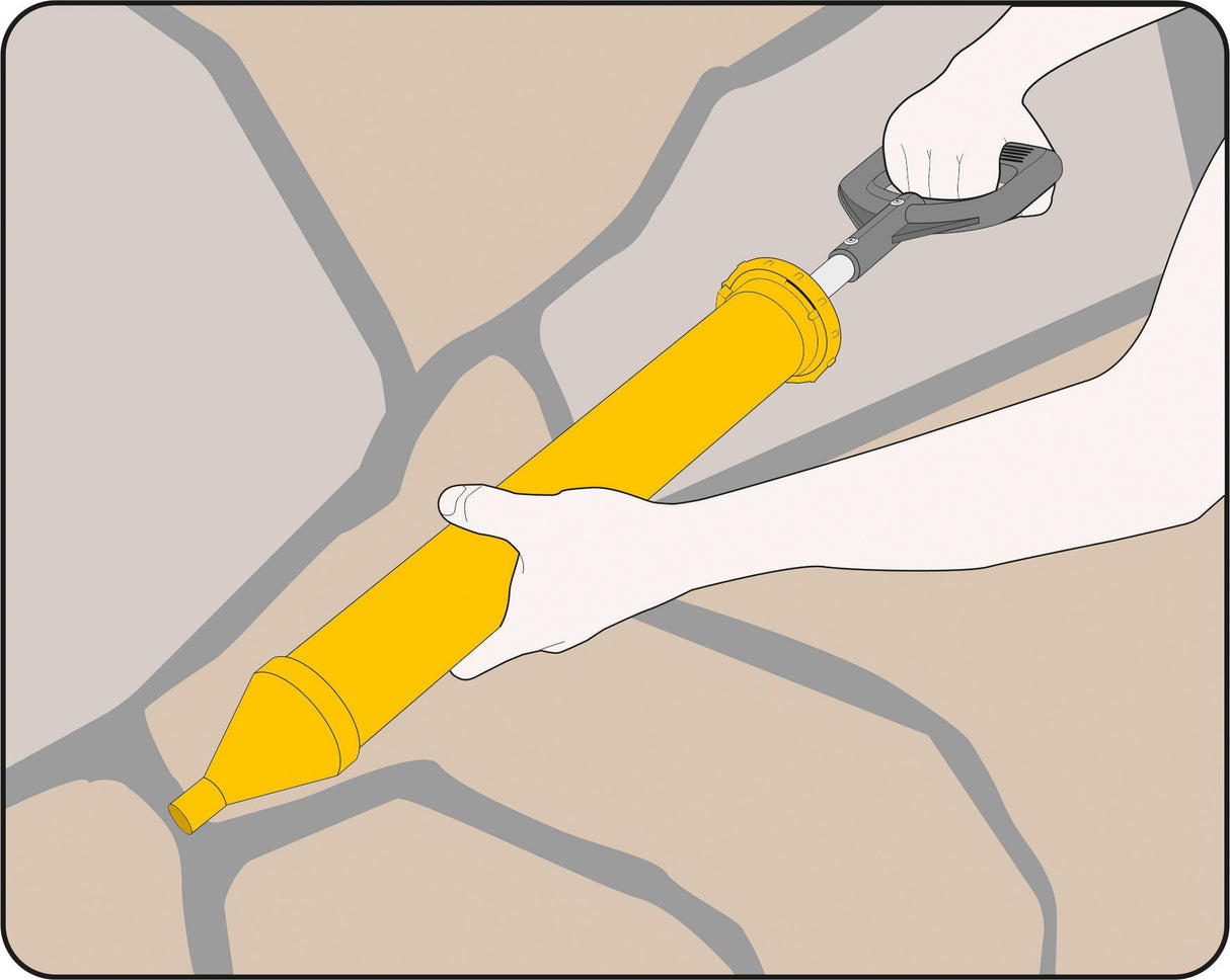 Statybinių mišinių/skedinių aplikatorius | FI 20 mm (04451)