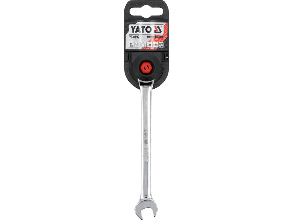 COMBINATION RATCHET WRENCH, 11MM (YT-0192)