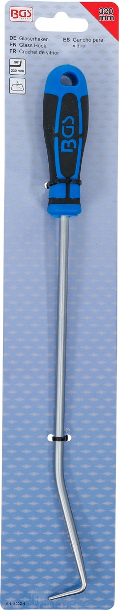 Kabliukas stiklo remontui | 270 mm | iš BGS 8002 (8002-4)