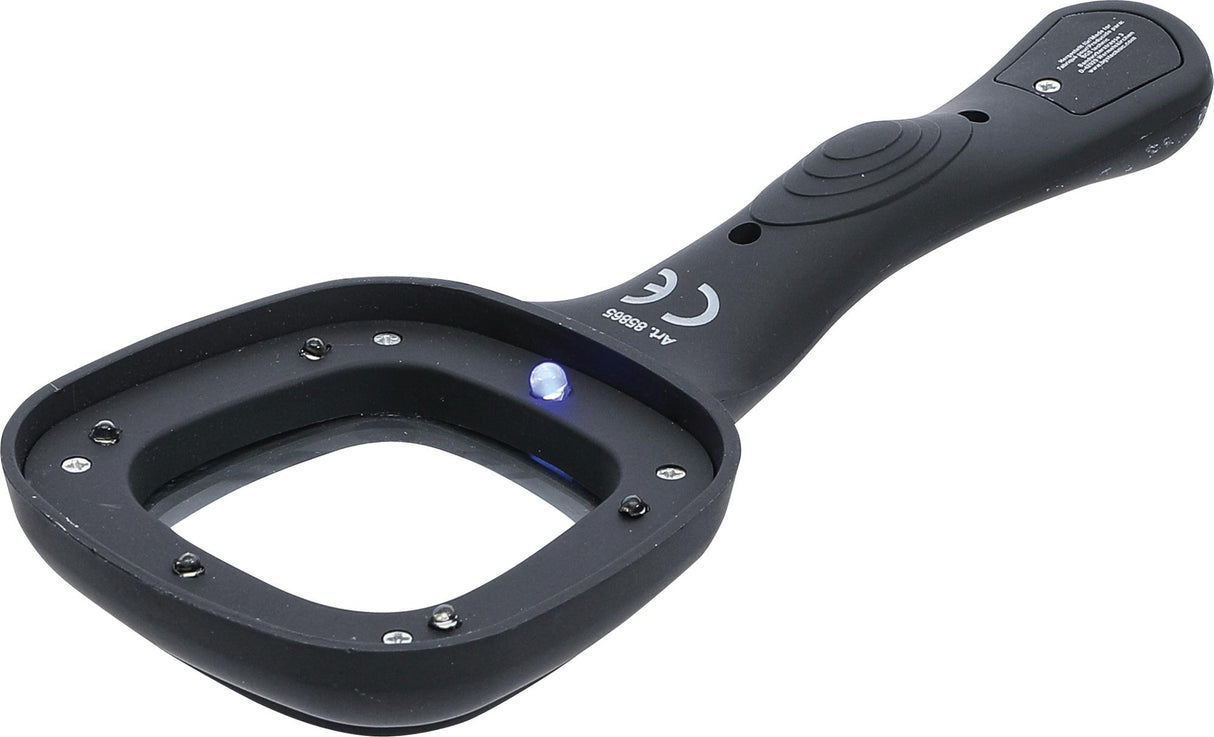 Didinamasis stiklas / lupa | LED (85865)