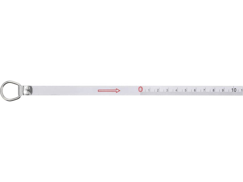 Ruletė plieninė | 10 m x 10 mm (12100)