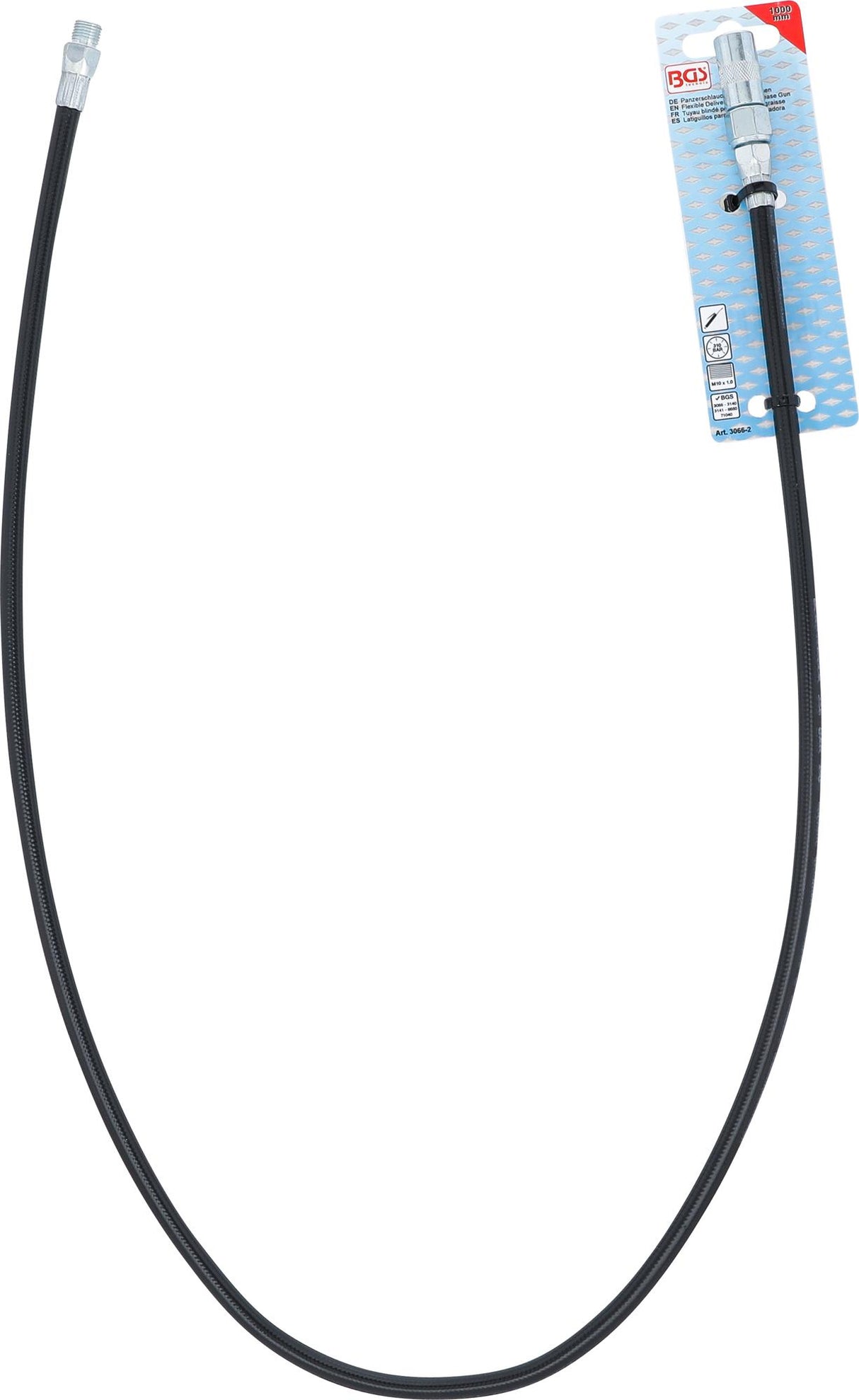 Lanksti tepalo pistoleto tiekimo žarna | 1000 mm (3066-2)