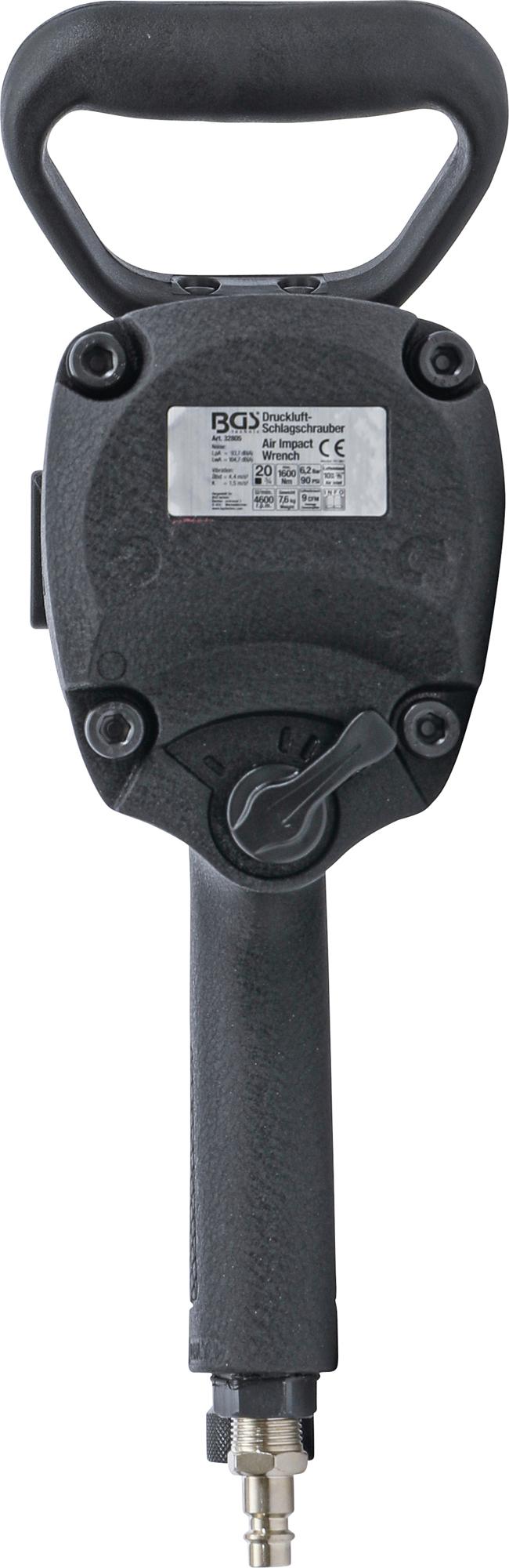 Pneumatinis smūginis veržliasukis | 20 mm (3/4") | 1600 Nm (32805)