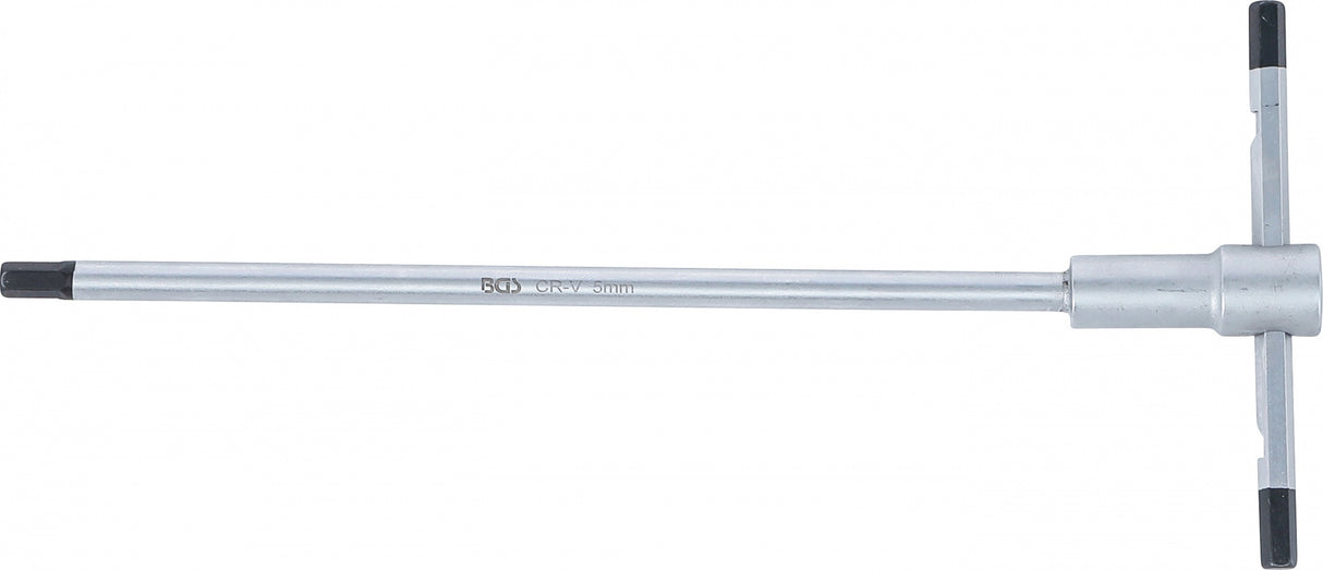 Atsuktuvas su slankiojančia T formos rankena | vidinis šešiakampis | 5 mm (6086)