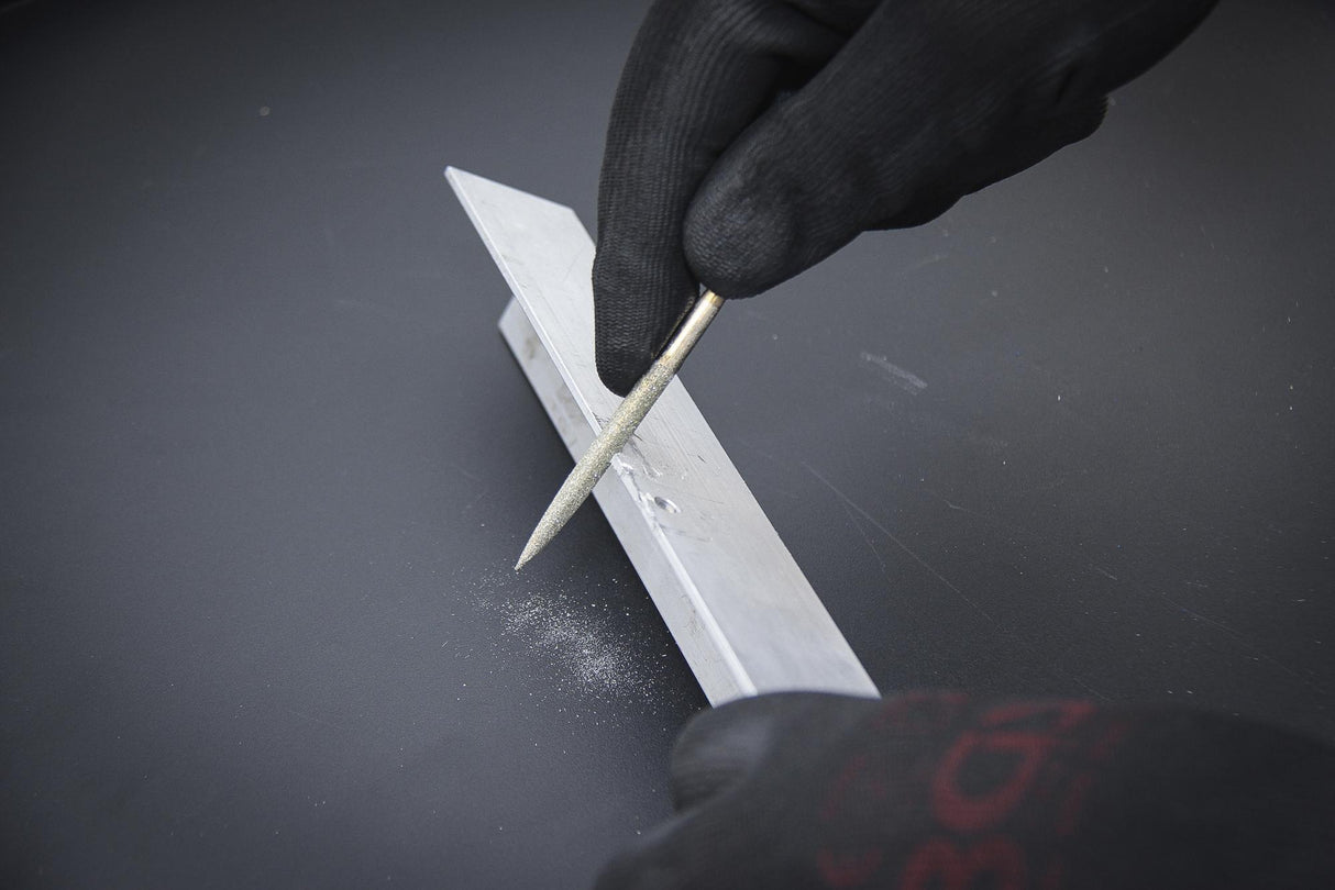 Deimantinių dildelių rinkinys | tiesios | 140 x 3 mm | 10 vnt. (1920)