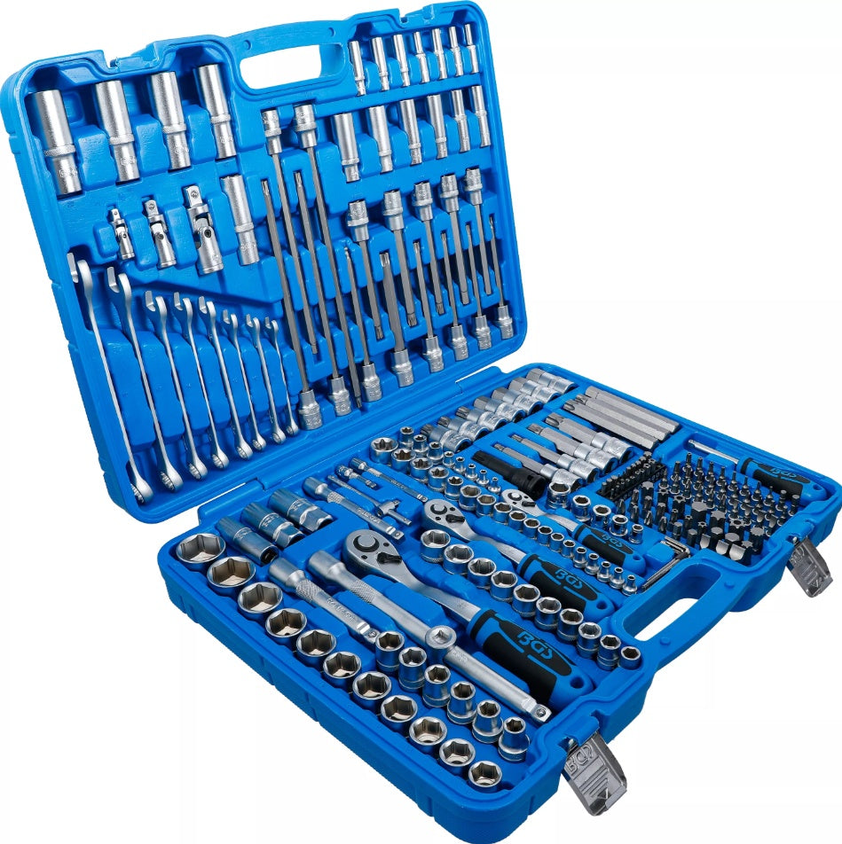 Įrankių rinkinys | 6.3 mm (1/4") / 10 mm (3/8") / 12,5 mm (1/2") | 213 vnt. (2259)