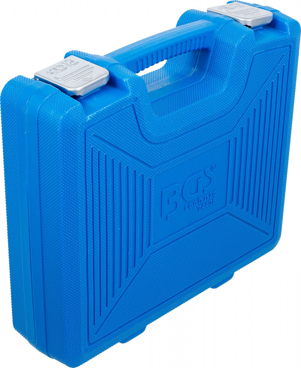 Vakuuminis ir kuro siurblio testeris | skaitmeninis | su adapterių tinklu (74436B)