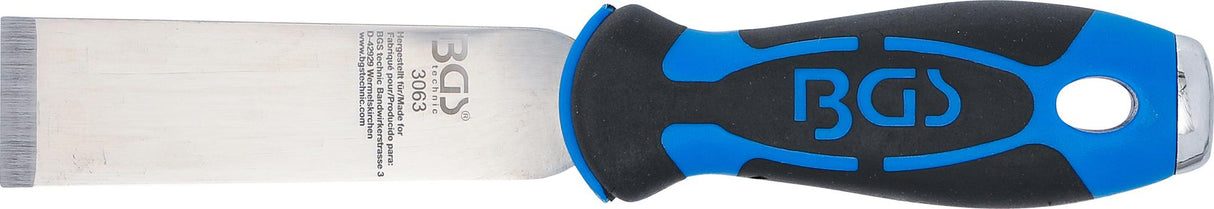 Plieninis gramdiklis | Nerūdijantis plienas | kieta 2 komponentų guminė rankena su skyle (3063)